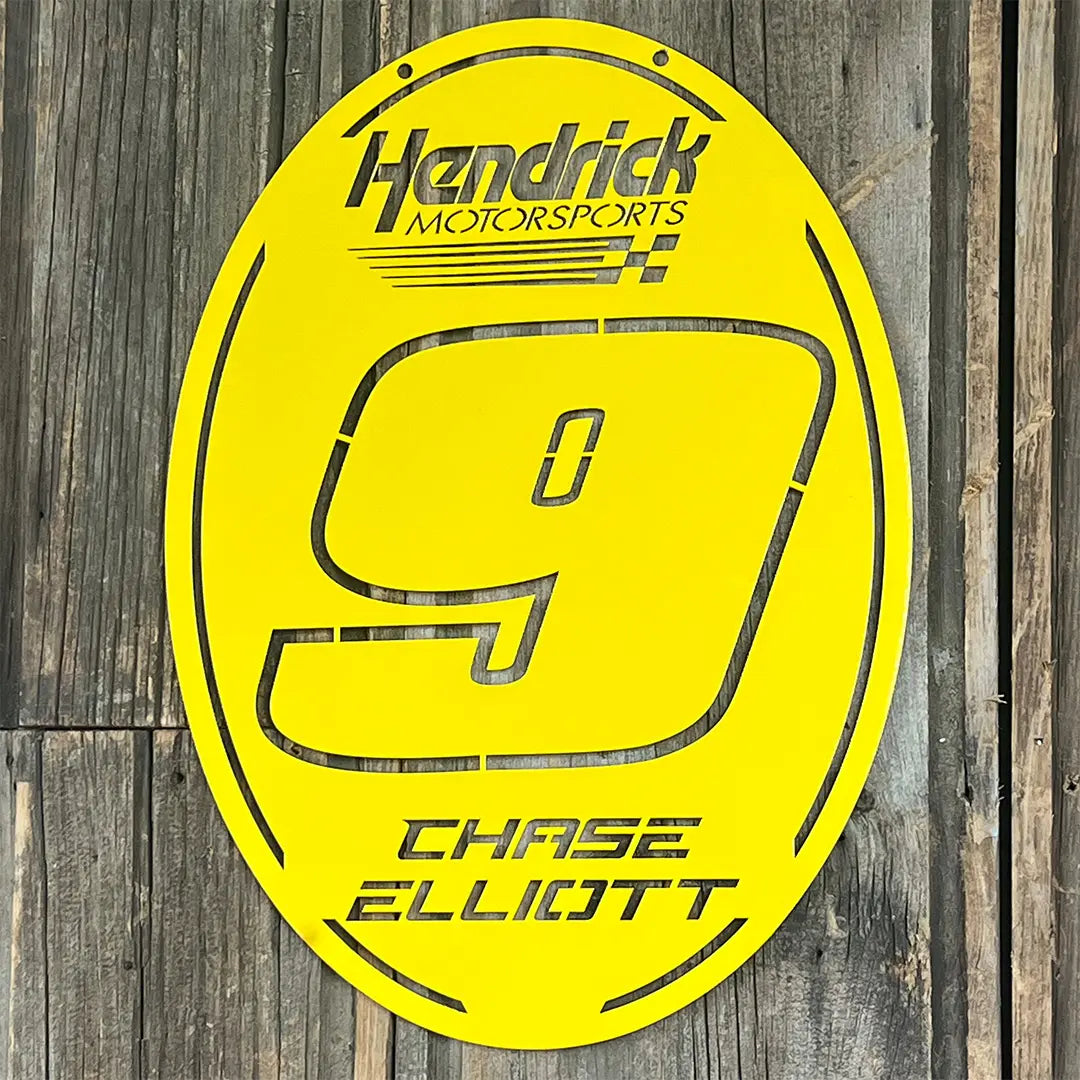 Chase Elliott #9 Welcome Circle image 0
