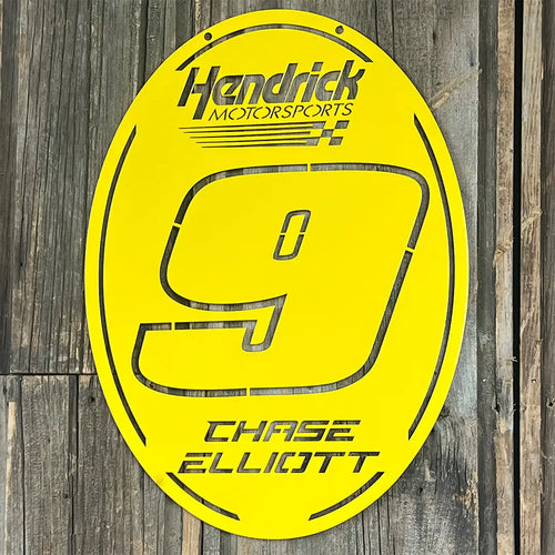 Chase Elliott #9 Welcome Circle image 0