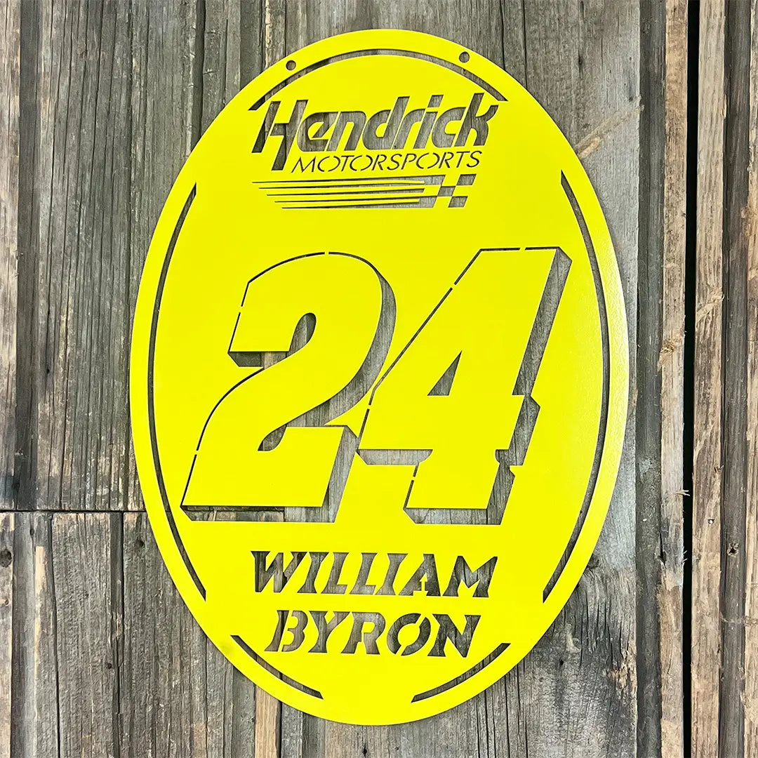 William Byron #24 Welcome Circle image 0