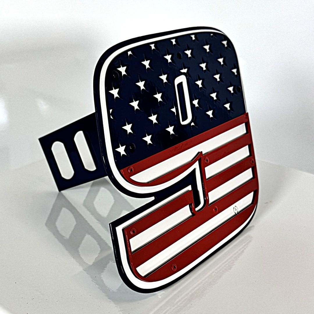 Chase Elliott #9 USA Hitch Cover