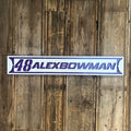 Alex Bowman #48 Street Sign image 0